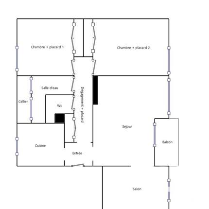 Appartement à vendre 3 pièces 68,36 m² Montpellier
