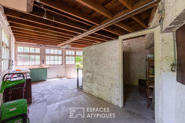 Maison centre ville 5 chambres et avec atelier