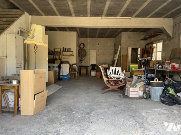 Maison + studio + garage aménageable