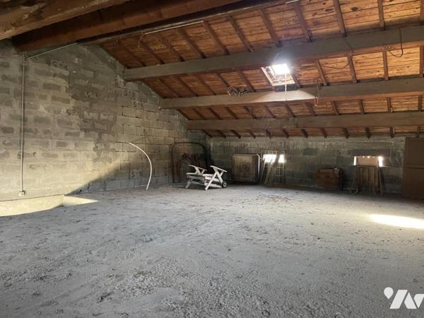 Maison + studio + garage aménageable