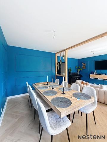 Appartement 2 chambres, lumineux, rénové avec goût - garage compris