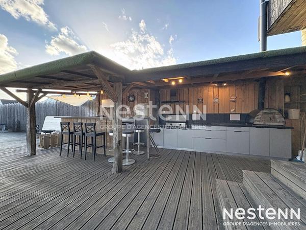 Maison esprit loft d'environ 230m², 6 chambres