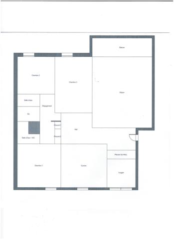 APPARTEMENT 107 m² BRON CENTRE