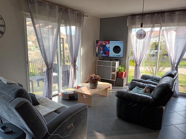 Maison de plain-pied ossature bois côteaux d'Aiguillon