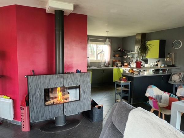 Maison de plain-pied ossature bois côteaux d'Aiguillon