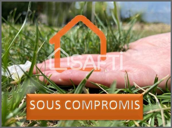 Terrain d'environ 1020m² au calme avec une très belle vue