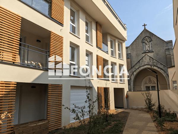 Location Appartement 2 pièces 46.33 m² - 28 rue de la Blanchisserie - Résidence Harmonie Le Mans 72000