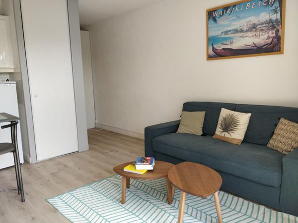 Exclusivité à Guéthary : Charmant appartement 2 pièces en rez-de-chaussée avec parking, Guethary 64210