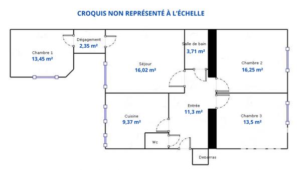 Appartement à vendre 4 pièces 88 m² Saint-Mandé