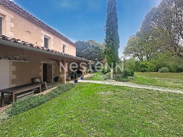 Maison à vendre Ordan Larroque 4 pièces 131 m2 avec jardin arboré