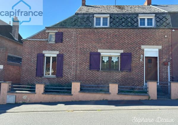 FOURMIES CENTRE-VILLE – Maison semi-plain-pied - 4 chambres - Jardin et dépendances