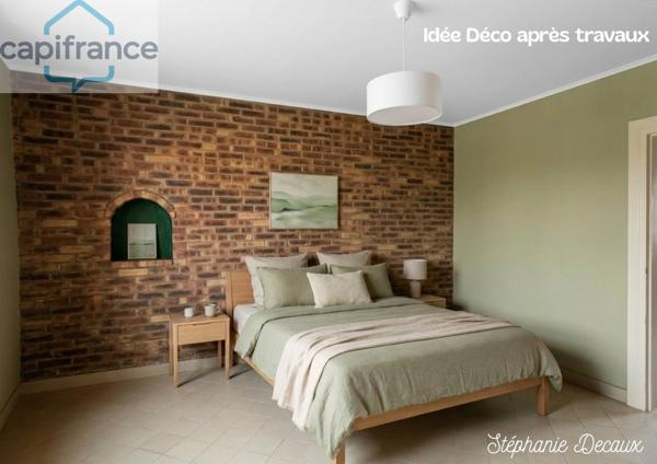 FOURMIES CENTRE-VILLE – Maison semi-plain-pied - 4 chambres - Jardin et dépendances