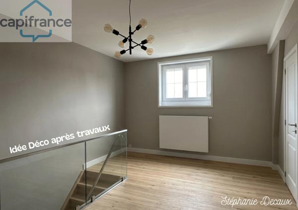 FOURMIES CENTRE-VILLE – Maison semi-plain-pied - 4 chambres - Jardin et dépendances