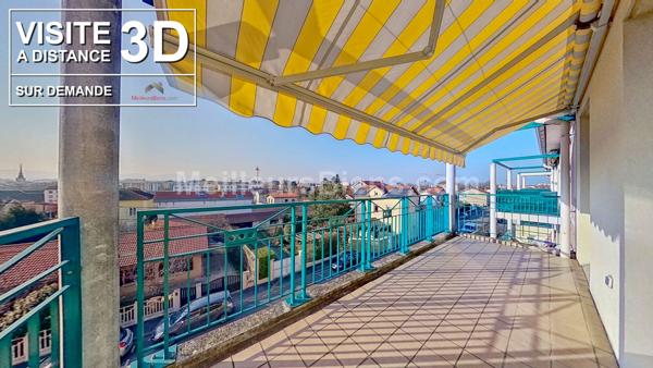 Appartement 3 pièces 67m2 avec terrasse et garage de 30m2