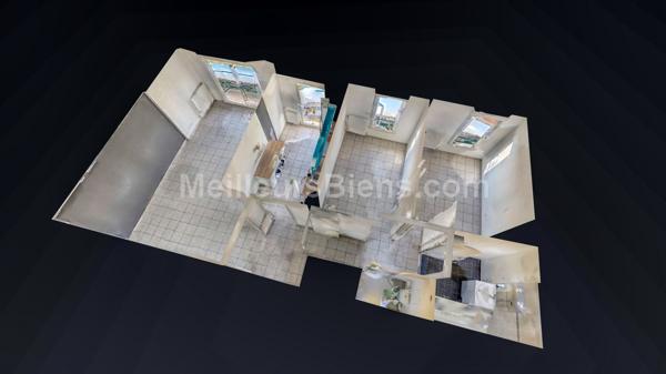 Appartement 3 pièces 67m2 avec terrasse et garage de 30m2