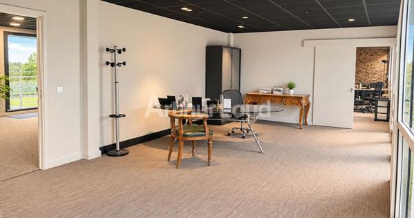 Bureaux à louer ou vendre Marcq-en-Baroeul terrasses privatives et parking
