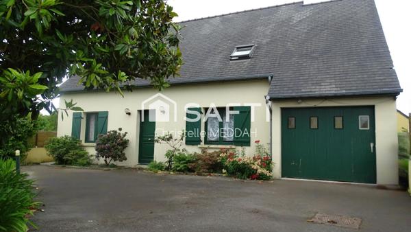 Maison spacieuse: 160m², 4 chambres, 1 bureau