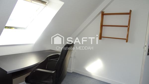 Maison spacieuse: 160m², 4 chambres, 1 bureau