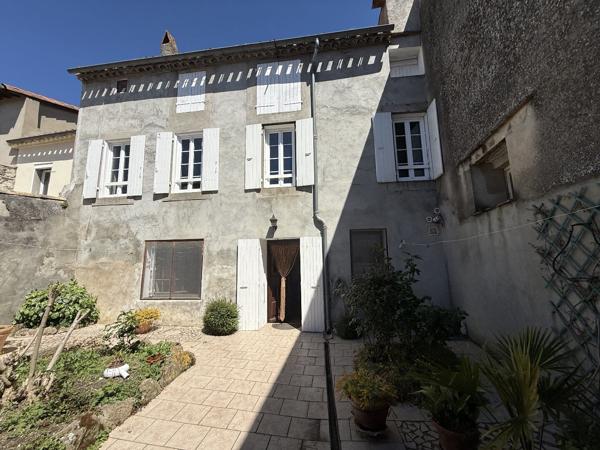Grande maison de ville avec cours + possibilité de 2 logements ! Castelnaudary