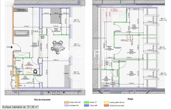 T5 de standing PMR avec terrain 4 chambres 101 m2