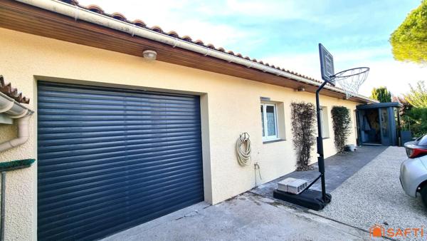 Plain-pied lumineux avec véranda et piscine – à 5 min de la mer