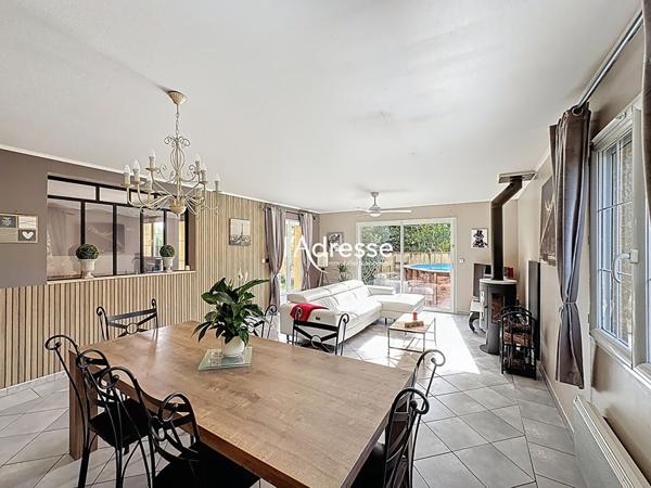 Exclusivité l'Adresse Immobilier - Cugnaux - Maison T5 de 139m² sur une parcelle de 780m²