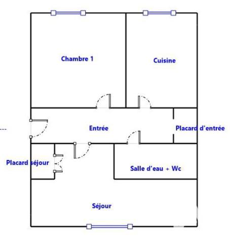 Appartement à vendre 2 pièces 36 m² Brest