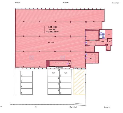 Ensemble immobilier 1 842 m² DIVISBLE | Métro en face | Accès direct Lille