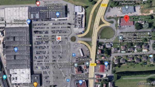 Dpt Doubs (25), à louer TAILLECOURT Local commercial