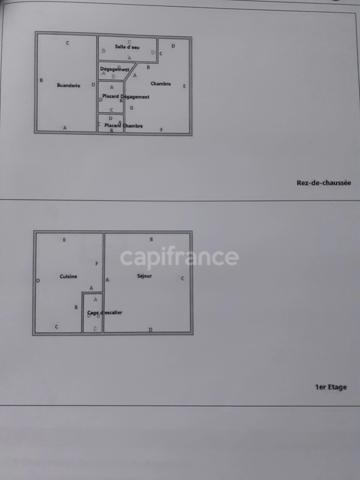 Maison à vendre 3 pièces 60m2 LIGUGE (86)