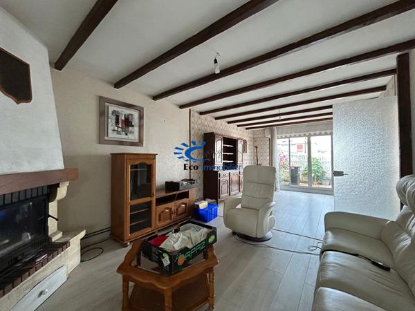 LA ROCHELLE MAISON 122 M² ENVIRON 3 CHAMBRES ATELIER + JARDIN  La rochelle