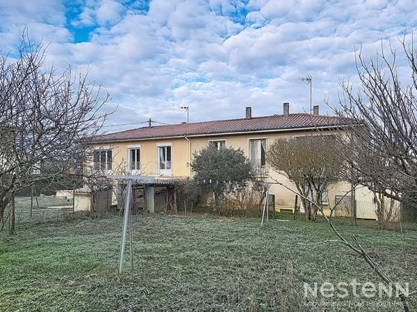 A Vendre Maison de trois pièces sur sous-sol de 70 m² avec jardin proche du centre de Condom