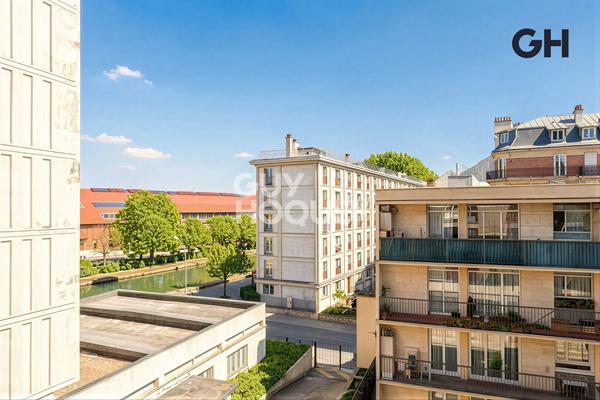 Traversant lumineux vue Canal - 49m² Pantin