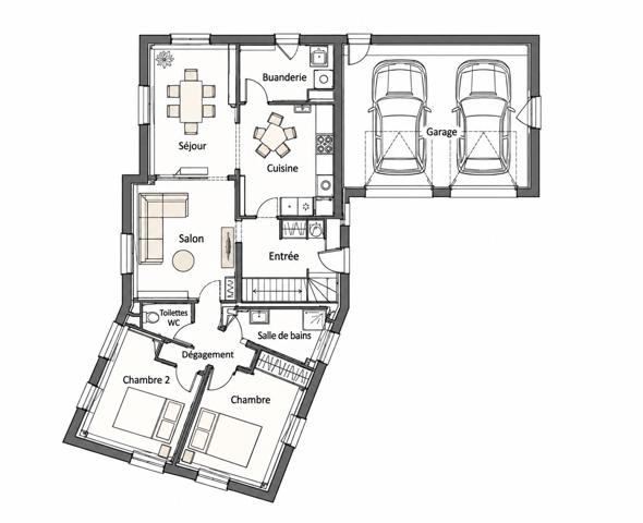 Maison à vendre 6 pièces 126,6 m² Villars-les-Dombes