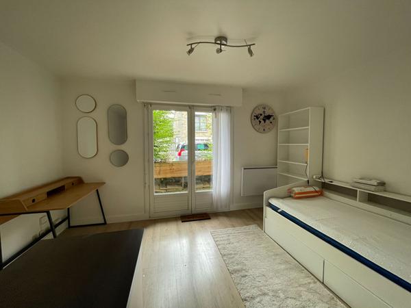 RENNES/PONT DE NANTES - Studio meublé refait à neuf avec jardin et parking !