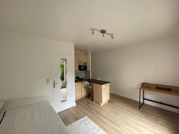 RENNES/PONT DE NANTES - Studio meublé refait à neuf avec jardin et parking !