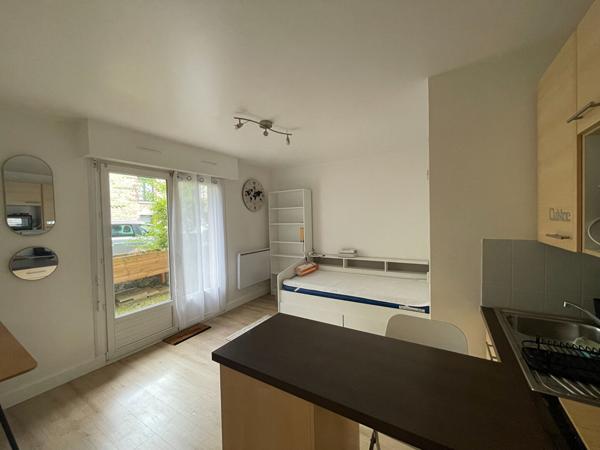 RENNES/PONT DE NANTES - Studio meublé refait à neuf avec jardin et parking !