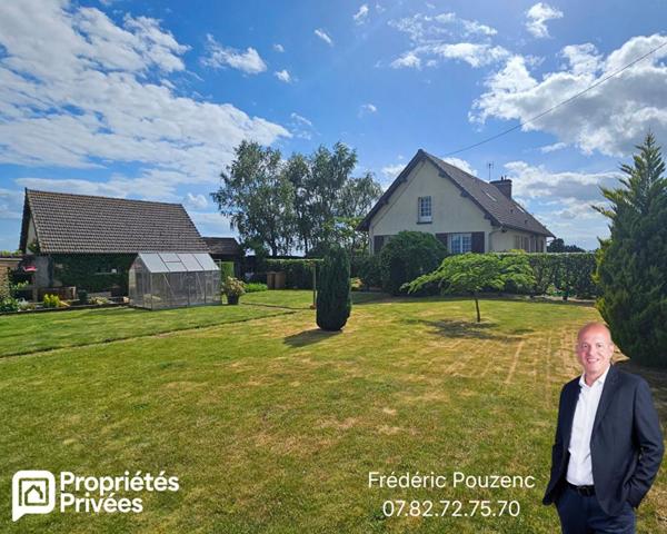 Houdan 10 mn / Maison 141 m2 / 5 chambres + sous-sol + double garage