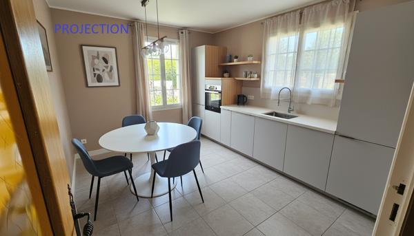Houdan 10 mn / Maison 141 m2 / 5 chambres + sous-sol + double garage
