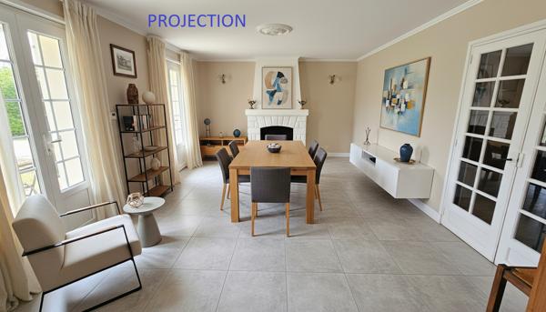 Houdan 10 mn / Maison 141 m2 / 5 chambres + sous-sol + double garage