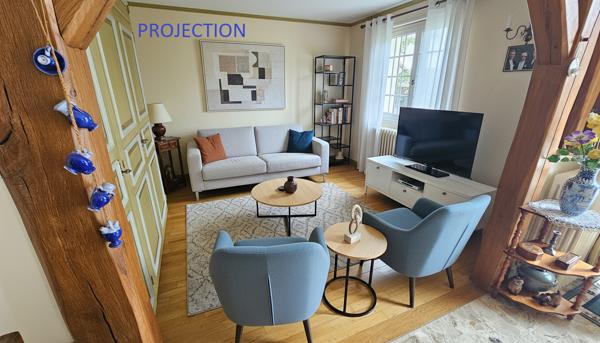 Houdan 10 mn / Maison 141 m2 / 5 chambres + sous-sol + double garage