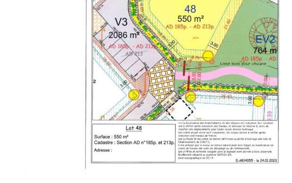 Terrain à vendre    Sarceaux