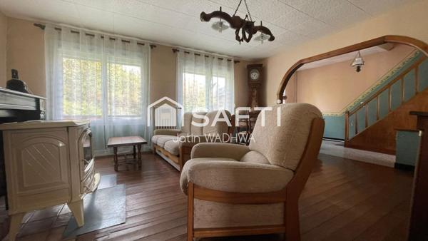 Superbe opportunité ! Maison 5 pièces (125m²), toiture neuve et vue dégagée.