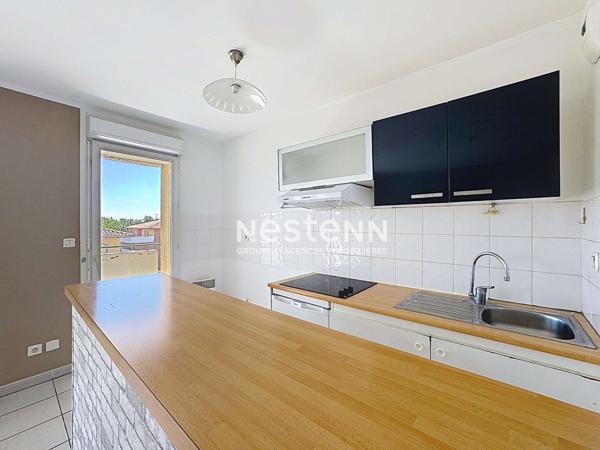 MURET - Appartement T3 lumineux avec balcon, ascenseur et parking