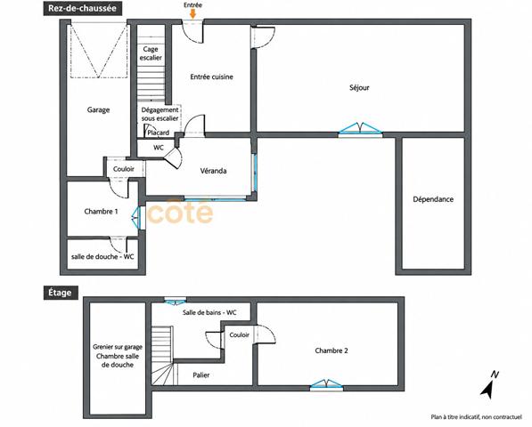 Vente
                Maison82 m² - 4 Pièces -
                    LAVAL (53000)