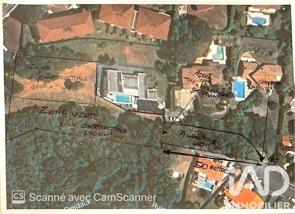 Terrain à vendre 3 000 m² Artigues-près-Bordeaux