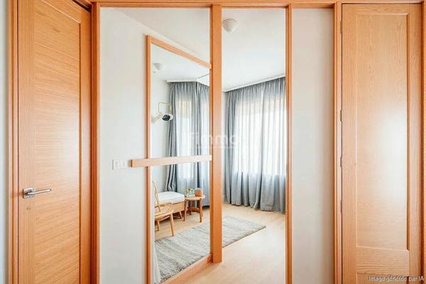 Appartement atypique vue sur Paris