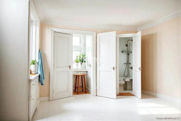Appartement atypique vue sur Paris