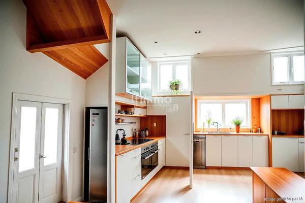 Appartement atypique vue sur Paris