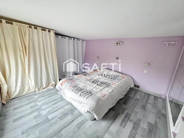 Maison de 83 M2 avec dépendance chauffée de 23,5 m2 et cour privative